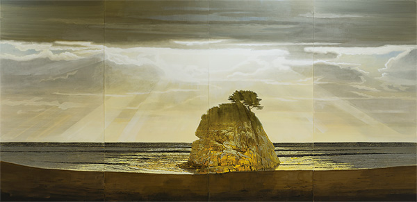 「輝（稲佐の浜）」1700×3300mm